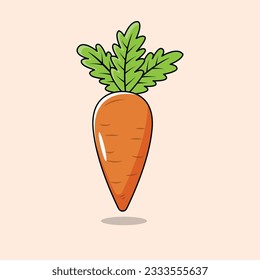 The Illustration of Small Carrot