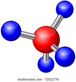 Illustration Of A Small Molecule