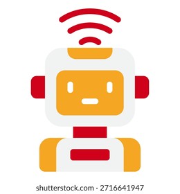 Ilustração de tecnologia de assistente inteligente na automação residencial.