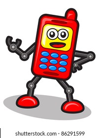 illustration of smart phone