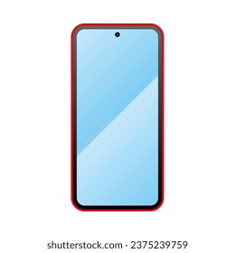 Es ist eine Illustration eines Smartphones.