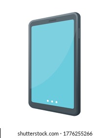 It is an illustration of a smartphone facing diagonally.
