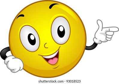 Ilustración de una sonriente haciendo un golpe de codo