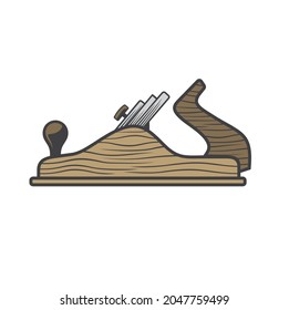 ilustración del plano de suavización, arte vectorial.