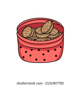 Illustration of snack perfect for icon, symbol, element, mascot, print materials and ect