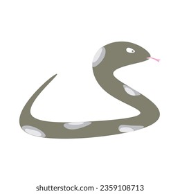 illustration snake nature animal black