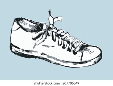 Illustration of Sneaker 