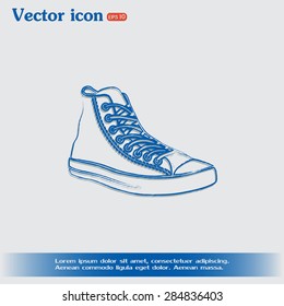 Illustration of sneaker