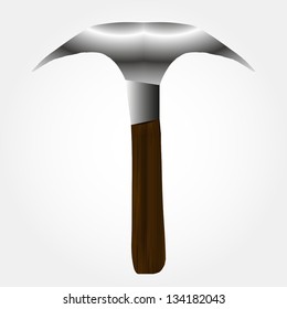 Illustration of snow hammer