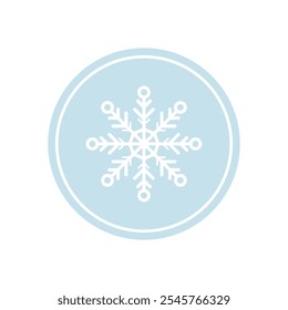 Illustration of a snow icon