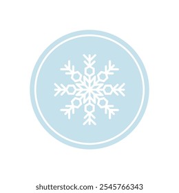 Illustration of a snow icon