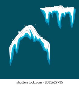 ILLUSTRATION OF SNOW ON THE ROOF