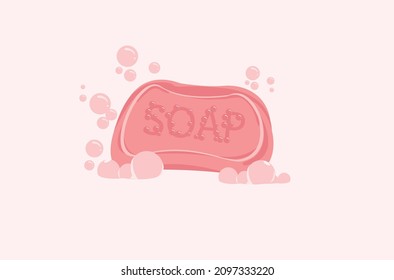 ilustración soap vector estilo plano, diseño de elemento, icono.