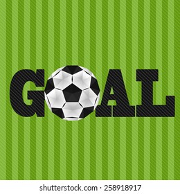 illustration of a soccer ball in the vector in low polygon style