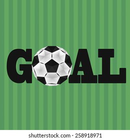 illustration of a soccer ball in the vector in low polygon style