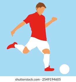 illustration of soccer good for sport advertising