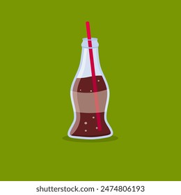 illustration of a soda drink icon