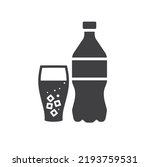 illustration of soft drink, vector art.