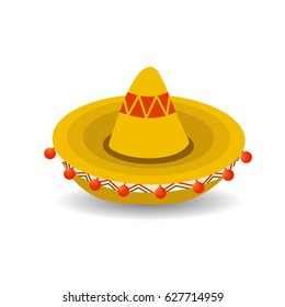 Illustration of sombrero