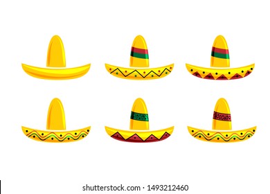 colorful sombrero hats