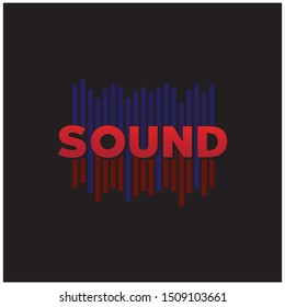 illustration of the sound wave icon vector icon template logo
