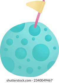 Ilustración del espacio y de los extranjeros