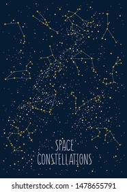 Illustration of the space constellations