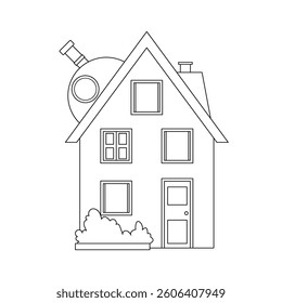 The Illustration of Space House