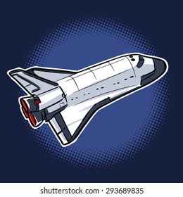 Illustration of a Space Shuttle
