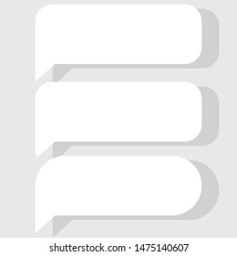 Illustration of spaces for text input.