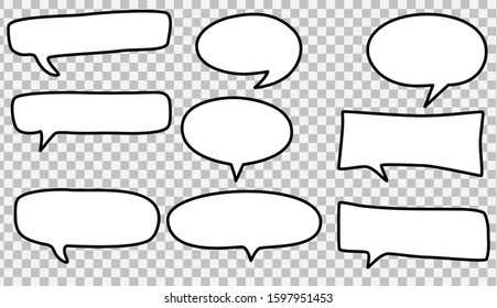 Illustration of spaces for text input.