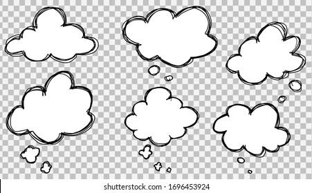 Illustration von Leerzeichen für die Texteingabe.