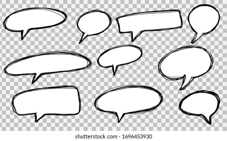 Illustration of spaces for text input.