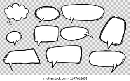 Illustration of spaces for text input.
