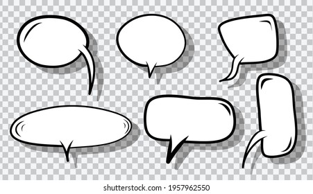 Illustration of spaces for text input.