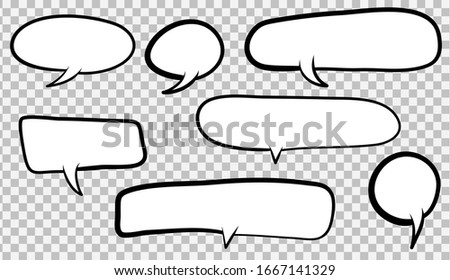 Illustration of spaces for text input.