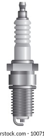 illustration of spark plug for car