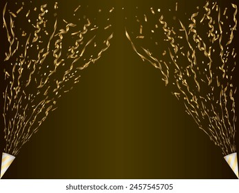 Ilustración de fondo de galletas brillantes