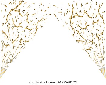 Ilustración de fondo de galletas brillantes