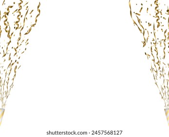 Illustration of sparkly cracker background