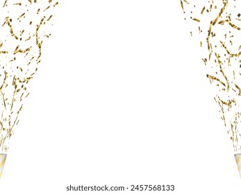 Illustration of sparkly cracker background