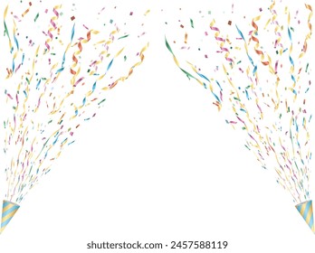 Ilustración de fondo de galletas brillantes
