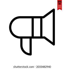 ilustración del icono de diseño del altavoz