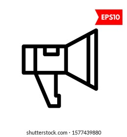 illustration of speaker flat icon