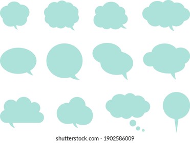 It is an illustration of speech bubble.