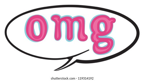 illustration of a speech bubble and a callout on a white background