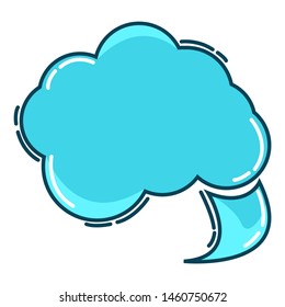 illustration of speech bubble icon
