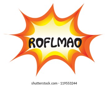 illustration of a speech and a callout on a white background