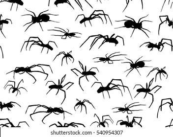 蜘蛛 シルエット の画像 写真素材 ベクター画像 Shutterstock