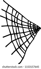 Illustration of spider web